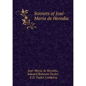  of JosÃ© Maria de Heredia Edward Robeson Taylor , E.D. Taylor 
