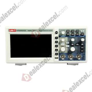 UNI T OSCILLOSCOPE 50MHz 2Ch 1GS/s 7LCD UTD2052CEL  