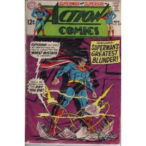 Action Comics #369 Comic Book 