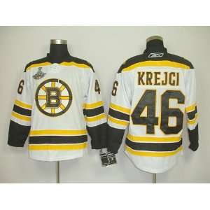  David Krejci #46 NHL Boston Bruins White Hockey Jersey 