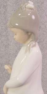 LLadro Nao Daisa1977 Girl with Dog Worrying Nightgown Handmade in 