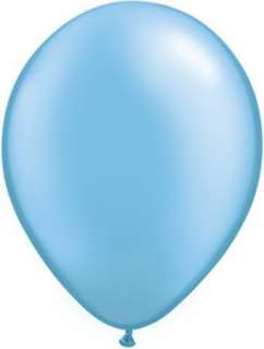 Pearl Azure Blue Qualatex 11 Latex Balloons x 20 £3.96