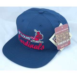  St Louis Cardinals Solid Color Flat Billed Snapback Cap by 