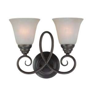  Jeremiah Lighting 25022 OB 2 Light Cordova Wall Sconce 