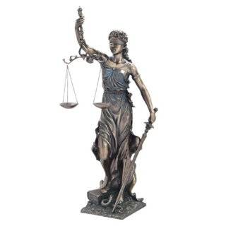 31 Lady Scales of Justice Lawyer Statue Attorney Law Office by 