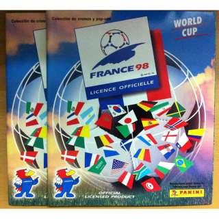 This is the Panini classic World Cup France 98 empty album