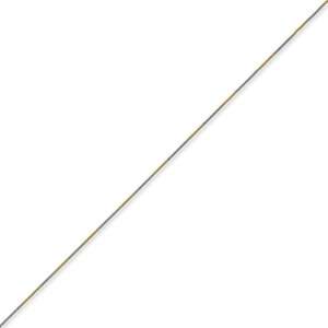   Brass 1.00mm 2 Color plated Snake Chain   18 Inches Chisel Jewelry