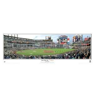  Mets First Pitch at Citi Field Stadium Print Sports 