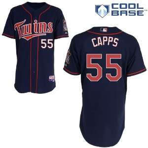 Matt Capps Minnesota Twins Authentic Home Alternate Cool Base Jersey 
