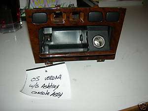 SUZUKI VERONA WOODGRAIN DASH ASHTRAY CONSOLE ASSY LOOK  