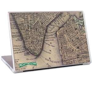   17 in. Laptop For Mac & PC  Mighty Healthy  Old Map Skin Electronics
