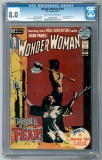 Wonder Woman #199 CGC 8.0 Jeff Jones Cover 1972  
