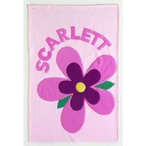  Personalized Bloom Baby Blanket