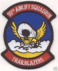 39th AIRLIFT SQUADRON patch  