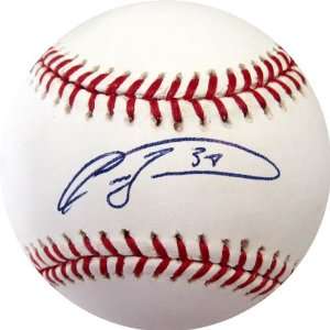 Carlos Zambrano Autographed Baseball 