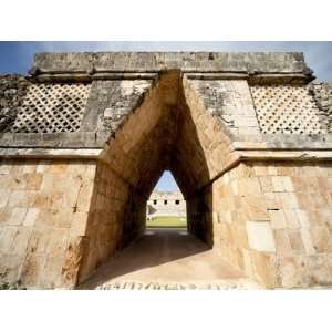  in the Mayan Ruins of Uxmal, UNESCO World Heritage Site, Yucatan 