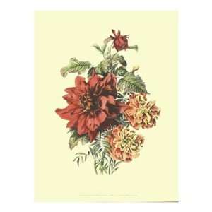  Lush Floral II by Ernest Adolphe Guys 19.00X24.00. Art 