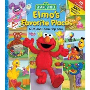   Sesame Street Elmos Favorite Places [Board book] Carol Monica Books