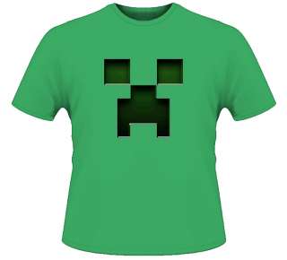 Minecraft Creeper 3d Game T Shirt  
