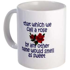 Sweet Rose Quote Quotes Mug by  