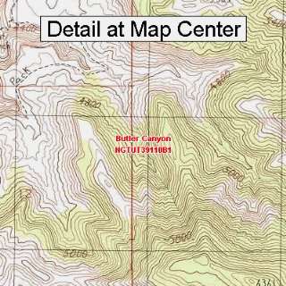   Map   Butler Canyon, Utah (Folded/Waterproof)