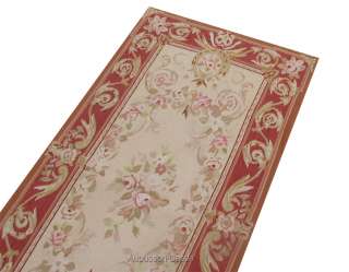 It is a GENIUNE hand WOVEN flat weave AUBUSSON rug Not stitched 