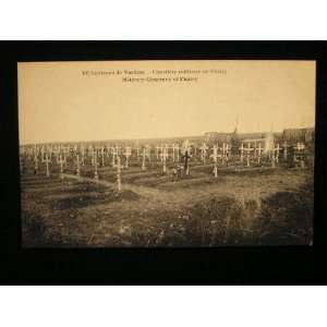  Military Cemetery of Fleury, France ca. 1900 Postcard not 