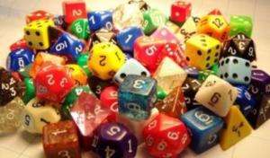 Pound lot 100+ D&D dice 8 sets polyhed +8d10 +8d20 WoD  