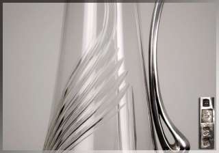 WMF Superb 1905 German ART NOUVEAU Cut Glass & Silver DECANTER Claret 