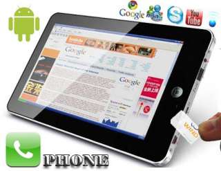 Tablet Phone 7 Pollici Android Dual Touch + Pellicola Protettiva 
