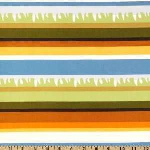  44 Wide Safari Adventure Stripe Multi Fabric By The Yard 