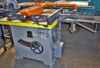 TANNEWITZ 16 TILTING ARBOR 5 HP TABLE SAW ~ VERY GOOD  