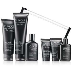 Clinique Skin Supplies for Men Essentials of Shaving   3 Pcs Full Size 