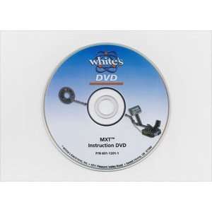  Whites MXT Metal Detector DVD