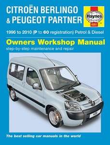  Peugeot Partner Petrol Diesel 1996 2010 Haynes Manual 4281 NEW  