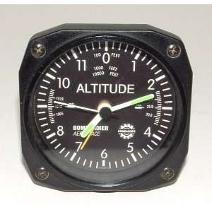  Bombardier Aerospace Altimeter Clock 