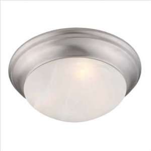  Livex Lighting 730 91 Flush Mount with Alabaster Glass in 