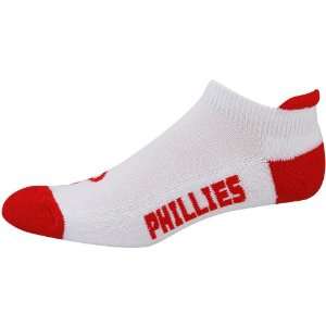    MLB Philadelphia Phillies White Team Ankle Socks