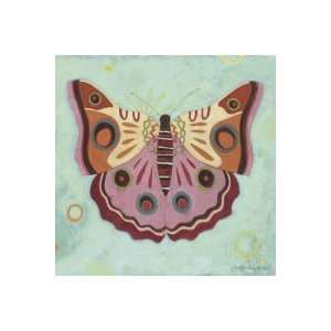  Aqua Peace Butterfly by Jenny Kostecki Shaw