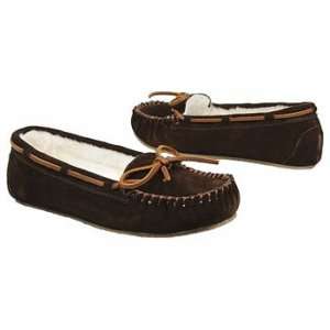 MINNETONKA BROWN MOCCASIN CALLY SUEDE WOMEN SHOES NEW  