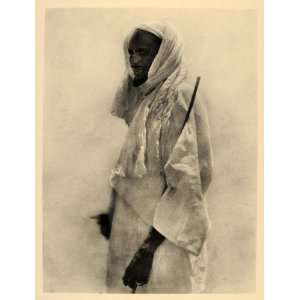  1930 Africa Aulad Hamid Arab Man Costume Portrait Sudan 