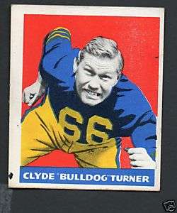 1948 Leaf #3 Bulldog Turner Bears  