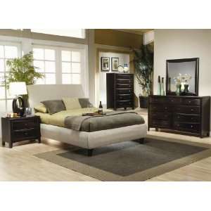  Phoenix Fabric Platform Bedroom Set   300369   Coaster 