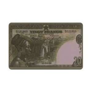   Congo African Currency (Green & Incl. Waterfall) 