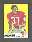 1969 Topps 113 Jimmy Johnson 49ers PSA 8  