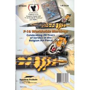   Markings Belgian Air Force Tiger (1/48 decals) Toys & Games