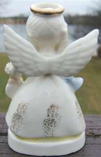 Vintage NAPCO Ceramic JANUARY BIRTHDAY ANGEL Figurine A1361  