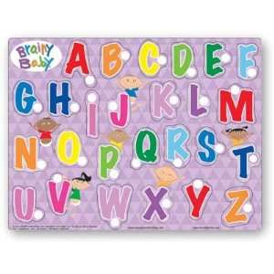  Brainy Baby Alphabet Wood Puzzle Toys & Games
