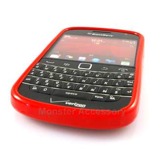 The Blackberry Bold 9930 Red Softgrip Soft Gel Candy Case provides the 
