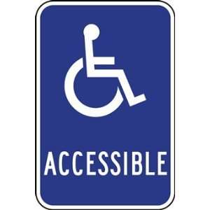  Federal Wheelchair Accessible Guide Signs   12x18